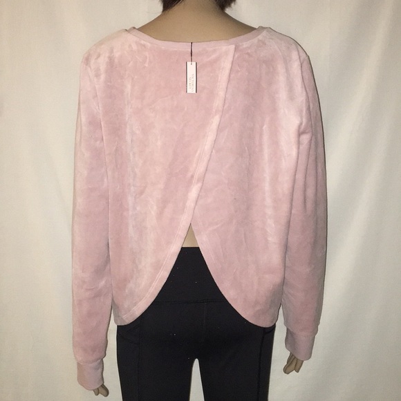 LAST TWO!! New VS Velour Split Open Back Top - Picture 3 of 8